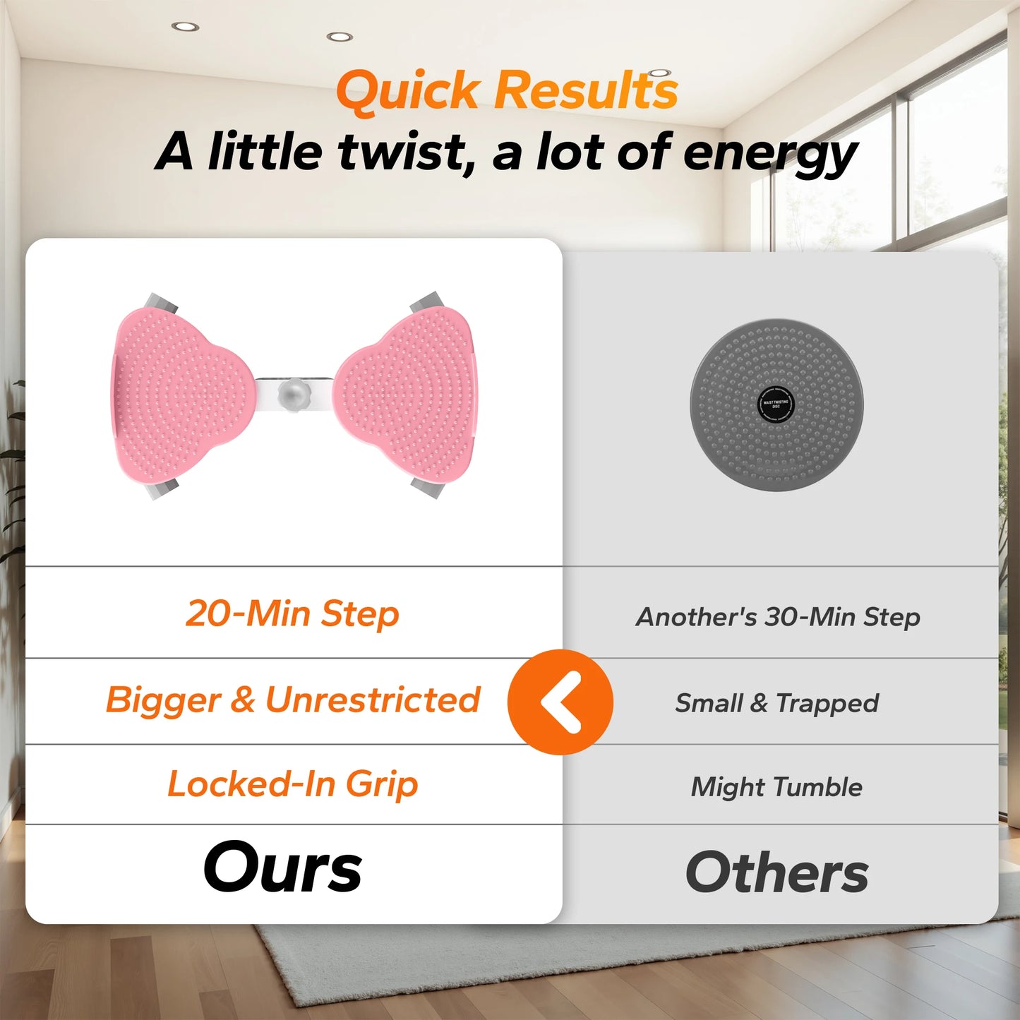 MERACH Waist Twisting Fitness Tool Twist Board Balance And Weight