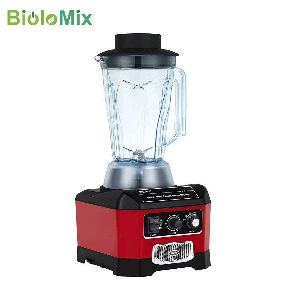Biolomix Heavy Duty Commercial Bar Blender 2200W Ice Crusher