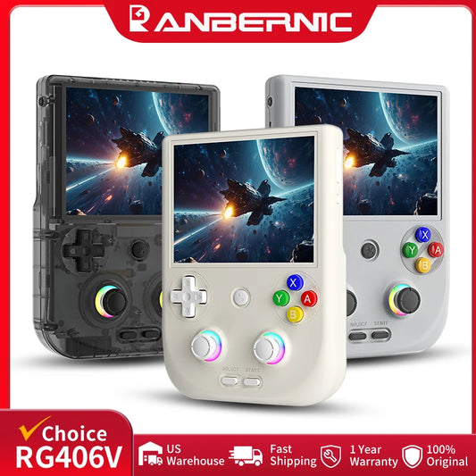 Anbernic RG406V Handheld Retro Gaming Console With IPS Display