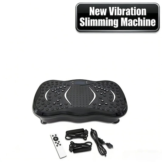 Full Body Vibration Plate Machine With Remote Resistance Bands