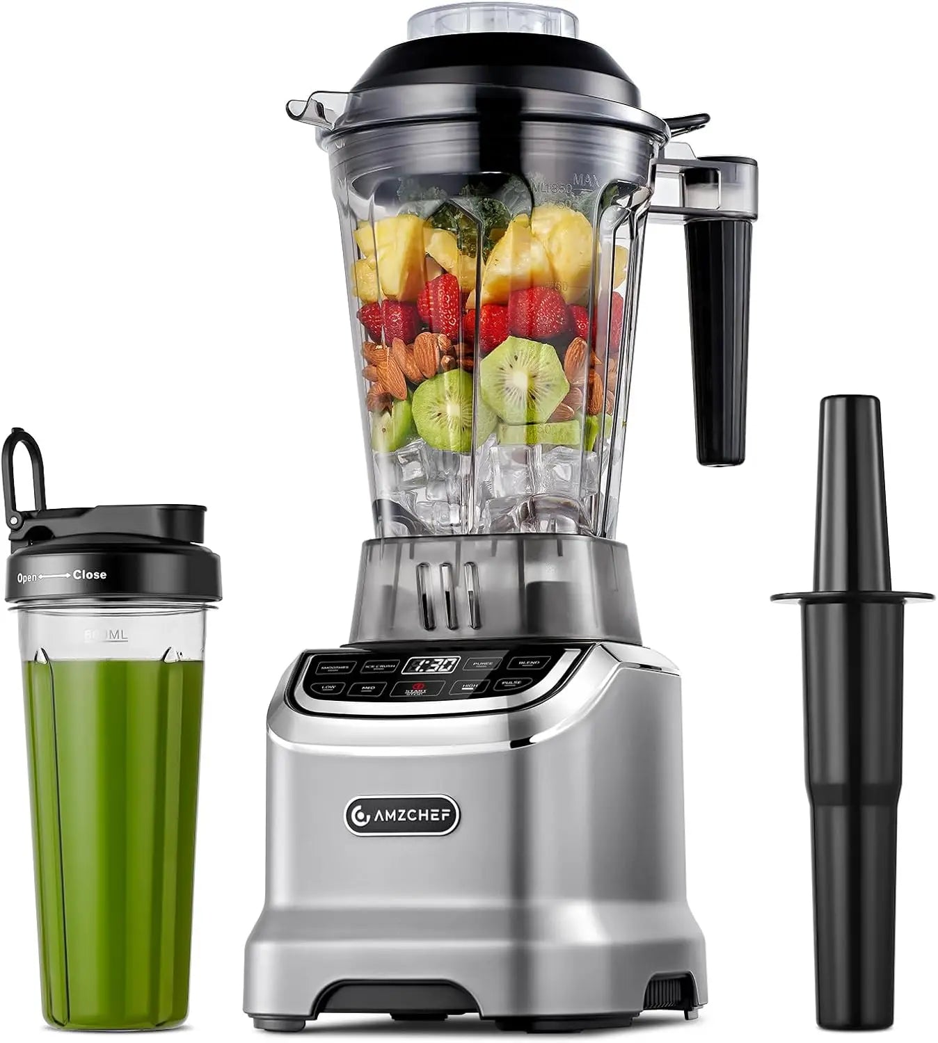 Professional Blender For Smoothies 1800W Self Cleaning