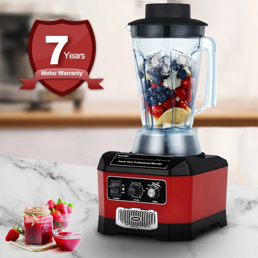 Biolomix Heavy Duty Commercial Bar Blender 2200W Ice Crusher