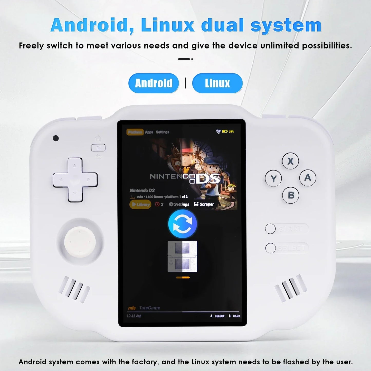 Ampown Zero 40 Handheld Game Console Android WiFi Portable