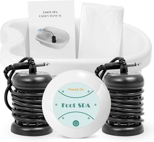 Portable Ionic Foot Detox Machine With Bag And Liners