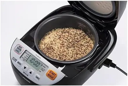 3 Cup Rice Cooker With Triple Heater And Keep Warm