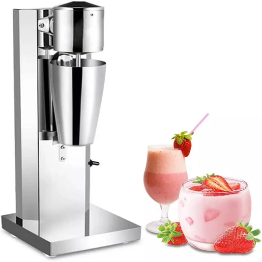 Bymaocar Electric Milkshake Maker Machine Stainless Steel Blender 110V
