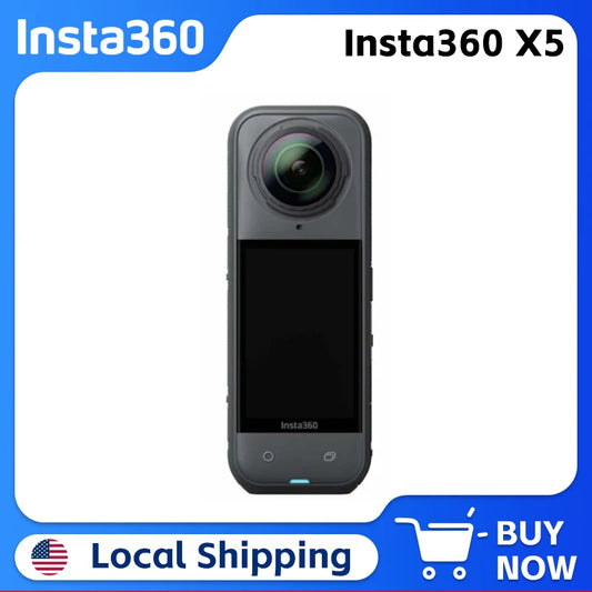 Insta360 X5 8K 360 Camera With Dual High Definition Sensors