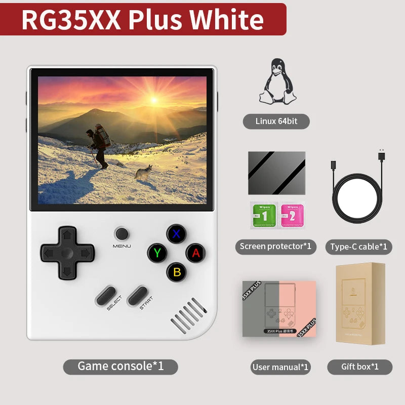 Anbernic RG40XXV RG35XX Plus Retro Handheld Console With WiFi HDMI