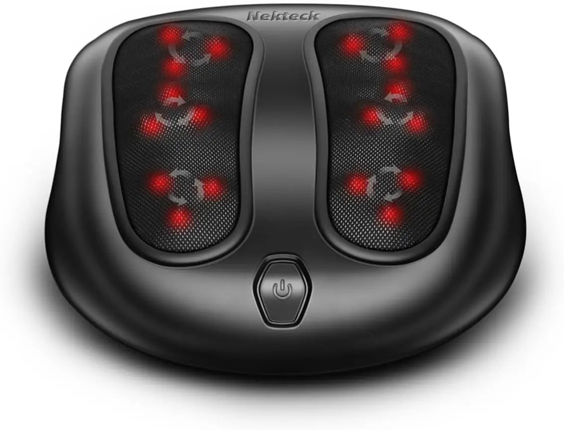 Heated Shiatsu Foot Massager For Pain Relief Circulation Relaxation