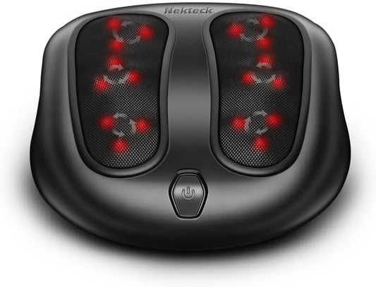 Heated Shiatsu Foot Massager For Pain Relief Circulation Relaxation