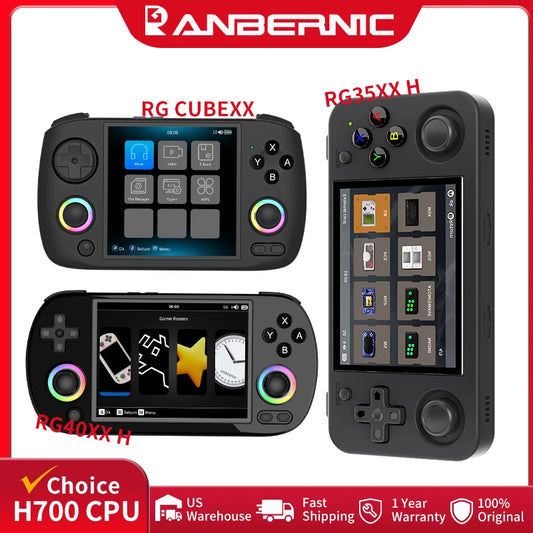 Anbernic RG CubeXX RG40XX H RG35XX H Retro Handheld Console