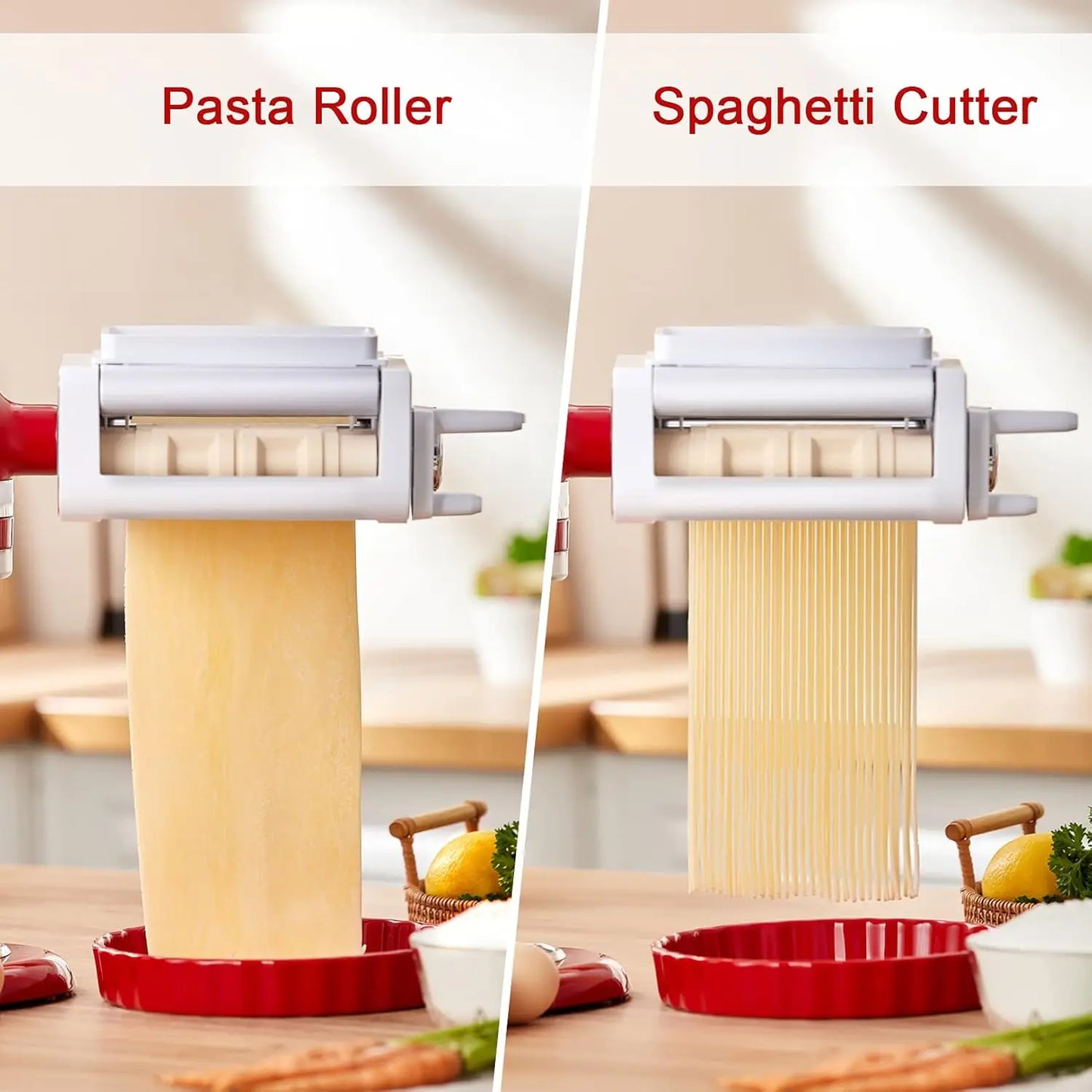 3-In-1 Pasta And Ravioli Attachment For KitchenAid Mixers