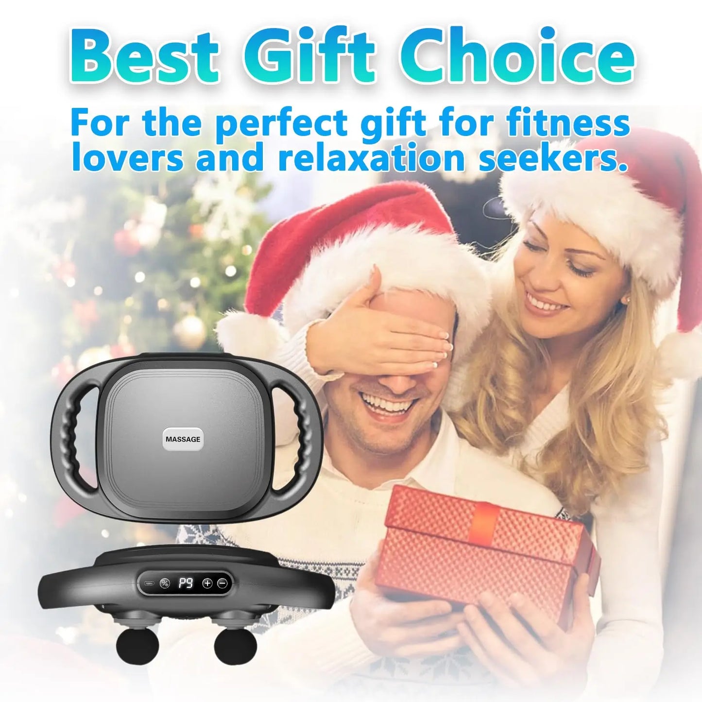 12 Head Deep Tissue Massage Gun For Back Shoulders Legs