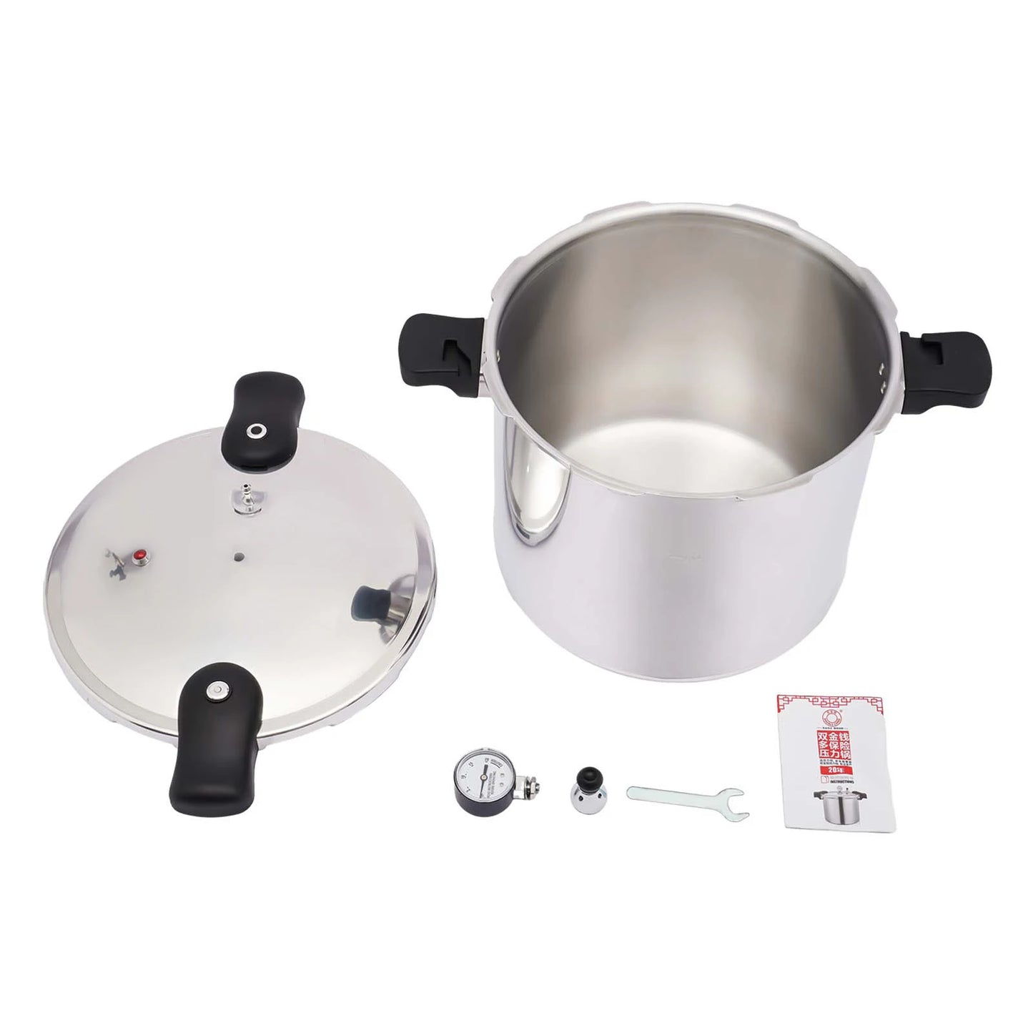 High Pressure Explosion Proof Aluminum Pressure Cooker 90Kpa