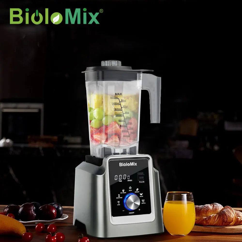 Biolomix Digital BPA Free Automatic Program Professional Blender Mixer Juicer