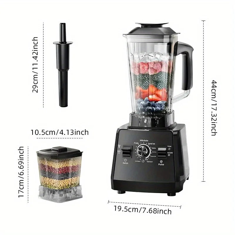 AMERZIS 120V Mixing Cooking Juicer Smoothie Machine EU US Plug