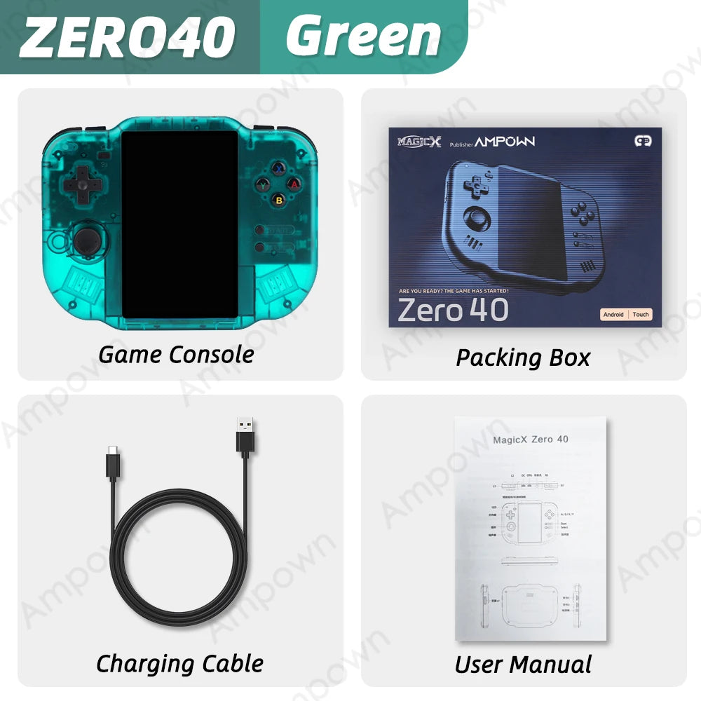 Ampown Zero 40 Handheld Game Console Android WiFi Portable