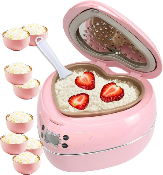 Iosn Rice Cooker With Delay Timer Auto Thermostat Keeps Warm