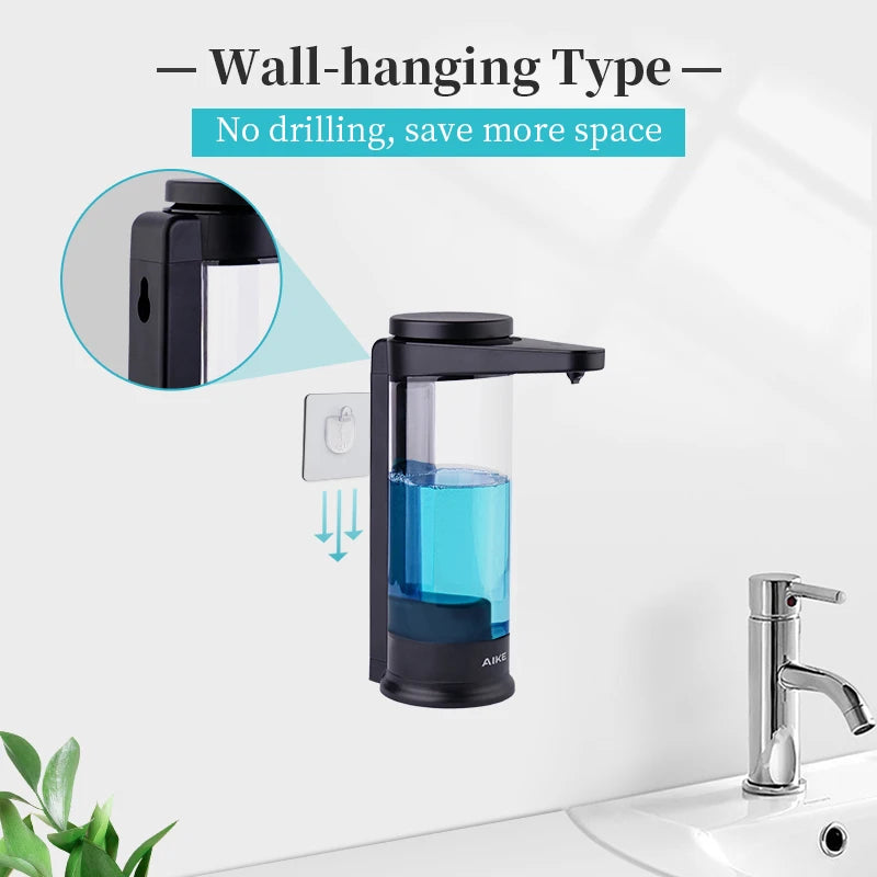 AIKE Automatic Liquid Soap Dispenser For Hands Washing Kitchen USB Dispenser