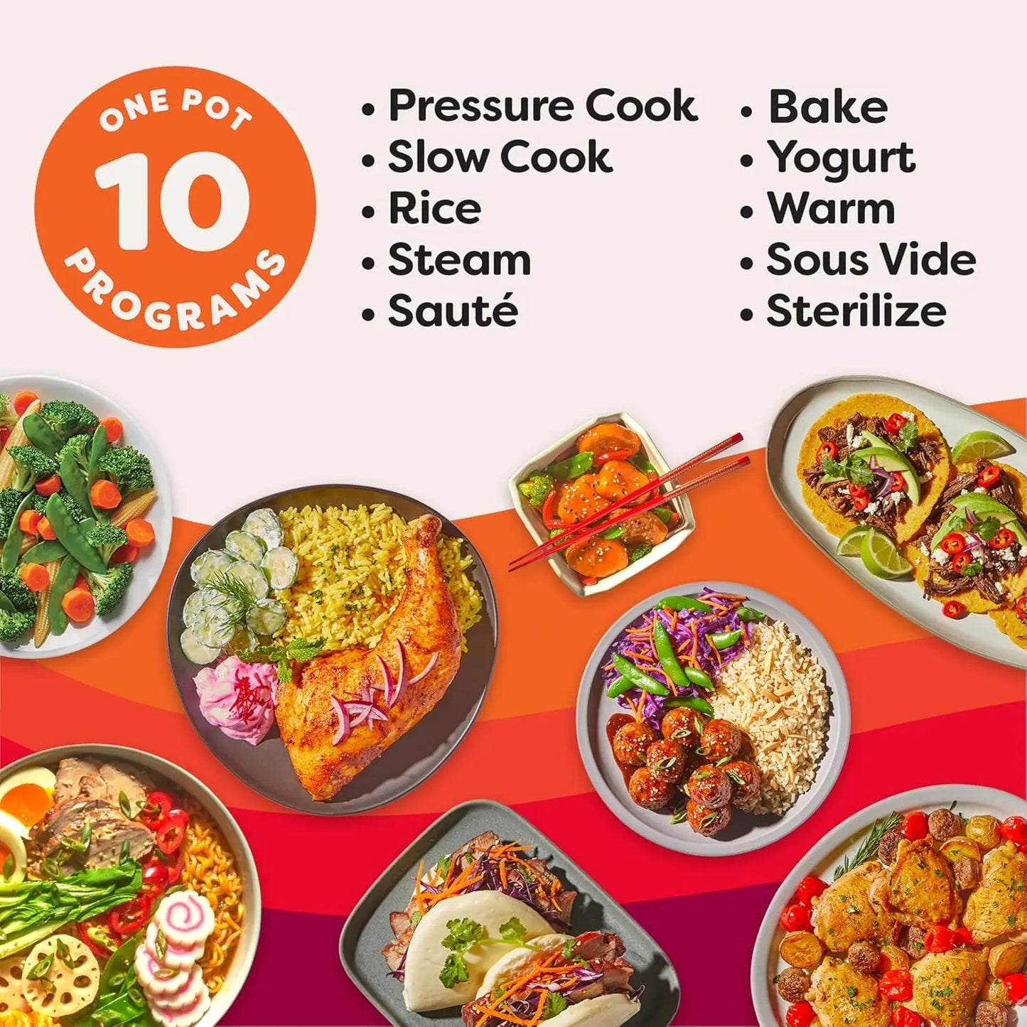 10-In-1 Multi-Cooker With 800 Recipes For Versatile Meals