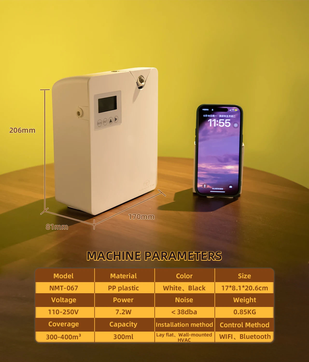 Namste Aroma Diffuser WiFi Bluetooth Aromatic Oasis